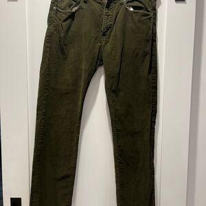J. Crew Olive Green Chinos, J. Crew Light Blue Chinos, J. Crew Olive Green Cords